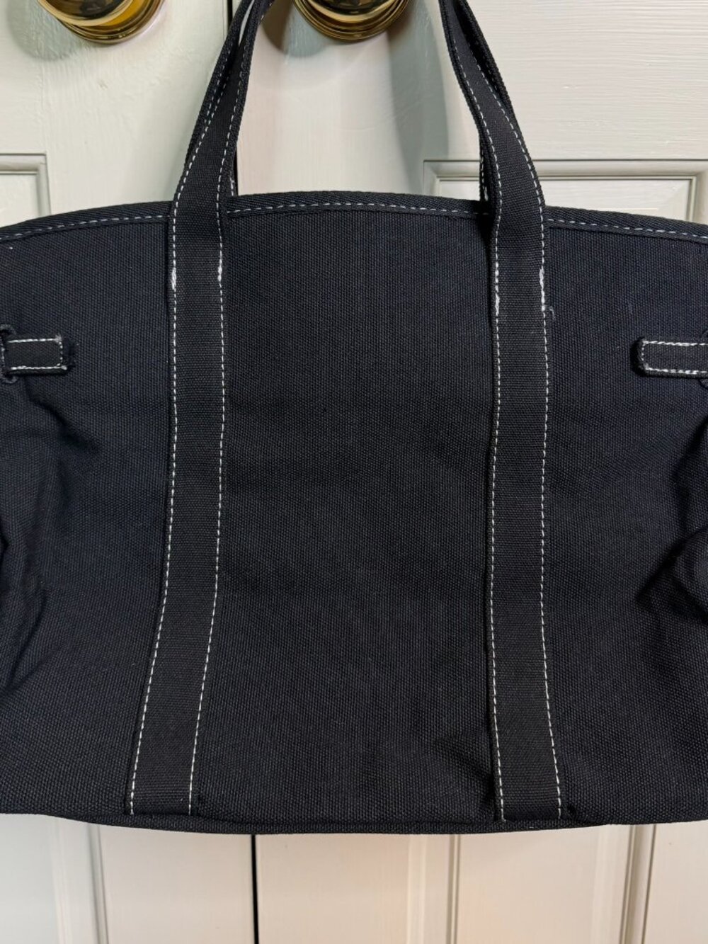 Spring Sundara Bag with Matching Fringed Twilly - BLACK - Picture 9 of 14